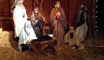 Live nativity scene (Photo courtesy of Redeemer Lutheran Church website)