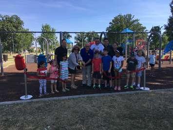 The Town of Tecumseh has officially opened its new playground at Lacasse Park. July 19, 2018. (Photo by Paul Pedro)