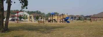 One of the playgrounds at Elizabeth Kishkon Park in Windsor. Photo courtesy City of Windsor official website.