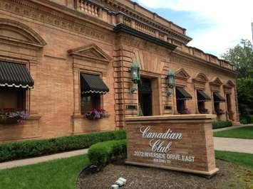 The Canadian Club Brand Centre on Riverside Dr. E, June 1, 2016. (Photo by Maureen Revait) 