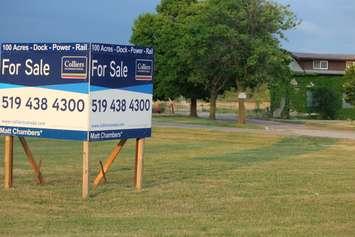 The former General Chemical site in Amherstburg. (Photo by Ricardo Veneza)