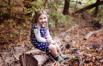 8-year-old Hunter Escott will donate her hair to Locks of Love. (Photo courtesy of Hunter's SkaTe and Cut 4 Cancer via. Facebook)