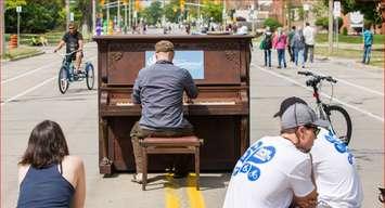 The Open Streets Festival in Windsor, July 17, 2014. (Photo provided with permission by Steven Kriemadis)