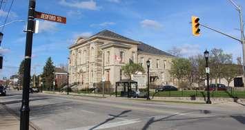 Mackenzie Hall in Olde Sandwich Towne, Windsor, April 2017. (Photo by Maureen Revait) 