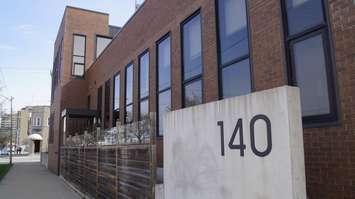 140 Front Street in downtown Sarnia. 20 April 2023. (Photo by Sarnia News Today)