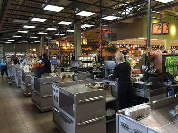 Inside the Farm Boy grocery store on Wellington Rd. in London. 