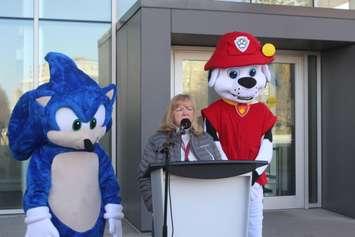 Maggie Durocher with the Windsor Parade Corporation, March 13, 2024. (Photo by Maureen Revait) 