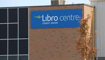 The Libro Credit Union Centre in Amherstburg.  (Photo by Adelle Loiselle.)