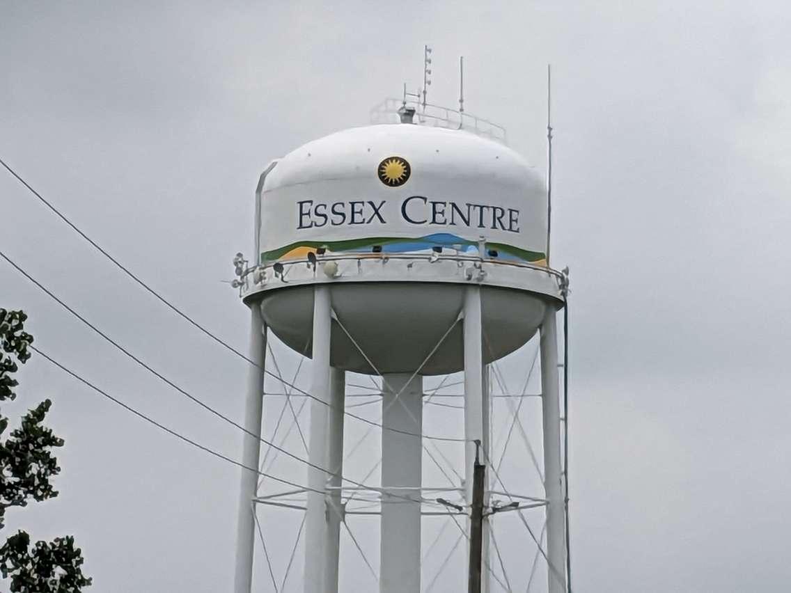 Essex Centre water tower, July 28, 2023. WindsorNewsToday.ca file photo.