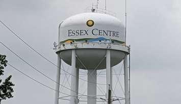 Essex Centre water tower, July 28, 2023. WindsorNewsToday.ca file photo.