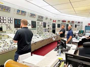 Bruce Power Operations staff synchronizes Unit 6 to the Ontario electrical grid Sept. 8. Photo from Bruce Power