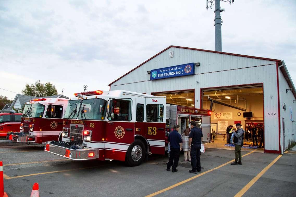 Municipality of Lakeshore fire station number three, provided by the Municipality of Lakeshore. 