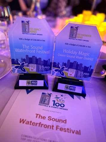 FEO Awards won by City of Owen Sound. Photo from City of Owen Sound