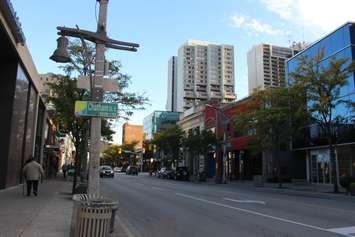 Downtown Windsor on October 1, 2015. (Photo by Ricardo Veneza)