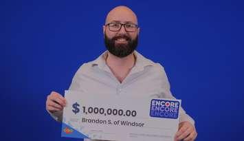 (Photo of Brandon Stewart courtesy of the Ontario Lottery and Gaming Corporation)