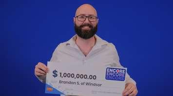 (Photo of Brandon Stewart courtesy of the Ontario Lottery and Gaming Corporation)