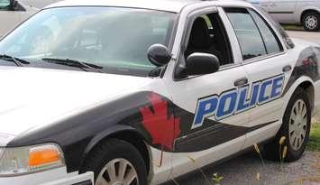 A Windsor police cruiser, September 1 2014.  (Photo by Adelle Loiselle.)