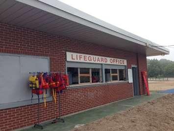 Sarnia's Canatara Park Beach Lifeguard Office. BlackburnNews.com (File photo by Melanie Irwin)