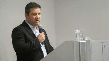 Sarnia-Lambton Association of Realtors President Jeremy Guerette. April 15, 2025. (Blackburn Media file photo by Natalia Vega)