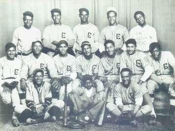 Chatham Coloured All-Stars 1934 Championship photo (Breaking the Colour Barrier, accessed November 25, 2020, https://cdigs.uwindsor.ca/BreakingColourBarrier/items/show/960)