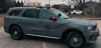 LaSalle police SUV, September 2, 2025. Photo courtesy LaSalle Police Service/X.