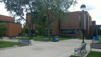 The Leddy Library on the University of Windsor campus. Photo by Mark Brown/Blackburn News.