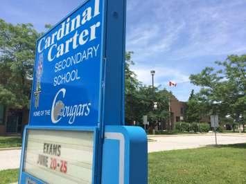 Cardinal Carter Catholic Secondary School (Photo by Ricardo Veneza.)
