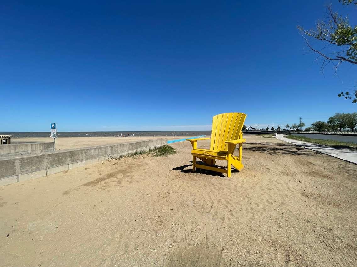 Lakeview Park West Beach, Lakeshore, May 8, 2024. (Photo by Maureen Revait) 