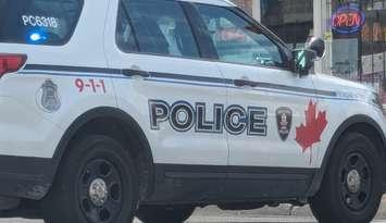 Windsor police SUV, June 10, 2024. Photo by Mark Brown/WindsorNewsToday.ca.