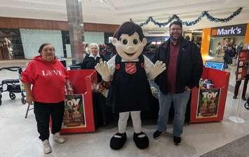 Salvation Army Toy Drive at Lambton Mall. November 24, 2023. (Blackburn Media photo)