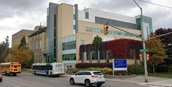 St. Joseph's Hospital at 268 Grosvenor St. Photo from Google Maps Street View.