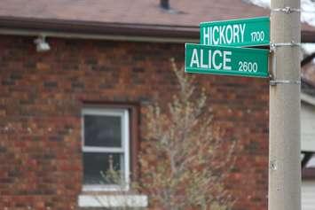 On May 15, 1971, the body of a six-year-old was found in the backyard of 1690 Hickory Rd. (Photo by Jason Viau)