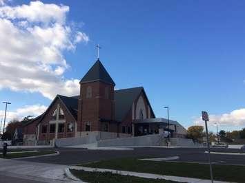 The newly built St. Michael's Church in Leamington officially opens on November 4, 2016. (Photo courtesy Katherine Albuquerque)