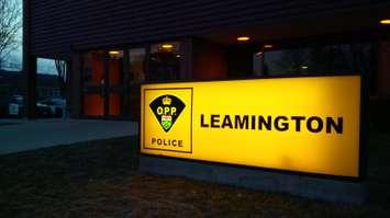 Leamington OPP Station.(BlackburnNews.com file photo)