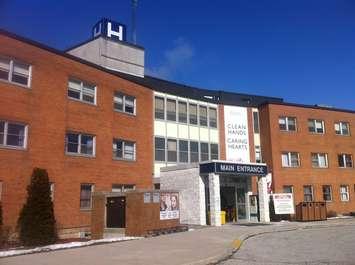Chatham-Kent Health Alliance, Sydenham Campus in Wallaceburg. (BlackburnNews.com file photo)