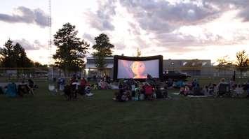 Lambton Public Health hosts a smoke and vape-free movie night in  Warwick. Image courtesy of Lambton Public Health.