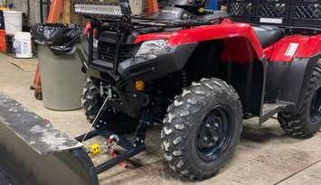 A photo of a stolen ATV in Windsor (Photo by: Windsor police)