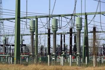 Stock photo of a transformer station. (Photo courtesy © Can Stock Photo Inc. / LianeM)