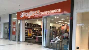 Payless Shoesource in Lambton Mall. February 19, 2019. (Photo by Melanie Irwin, BlackburnNews)