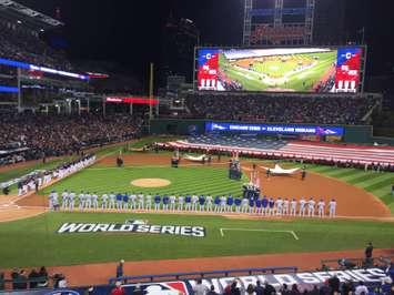 Photo of Progressive Field prior to Game 6 of the 2016 World Series (submitted photo)