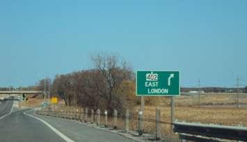 Hwy. 402 to London (File photo by Melanie Irwin)