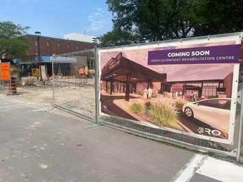 Hotel-Dieu Grace Healthcare Outpatient Rehabilitation Centre construction, July 30, 2025. (Photo by Maureen Revait) 