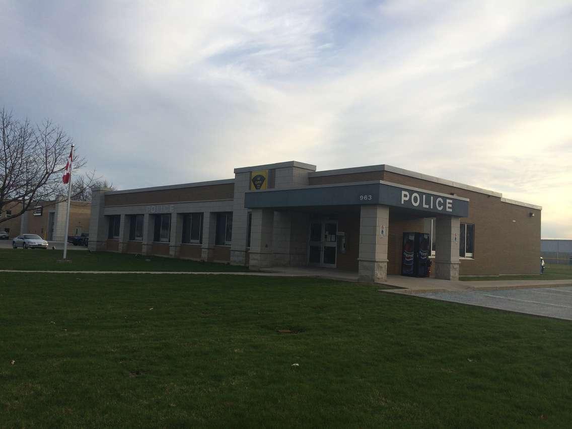 The Ontario Provincial Police detachment in Tecumseh is seen in this April 14, 2015 photo. (Photo by Ricardo Veneza)