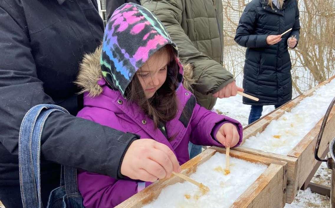 (First Taste of Spring Maple Syrup Festival courtesy of the Essex Region Conservation Authority)