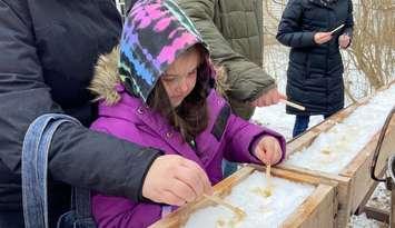 (First Taste of Spring Maple Syrup Festival courtesy of the Essex Region Conservation Authority)