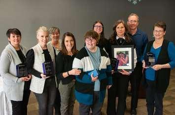 The recipients of the 2024 Sarnia Accessibility Awards - Dec. 3/24 (Photo courtesy of City of Sarnia)