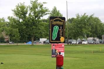 First tee, Roseland Golf and Curling Club, Windsor. WindsorNewsToday.ca file photo.