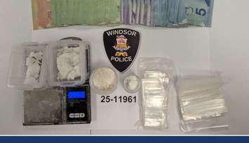 Drugs seized in Windsor operation (Photo by: Windsor police)