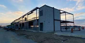 (Photo of construction on Erie Migration District School courtesy of the Greater Essex County District School Board)