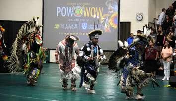 Third annual Alumni and Student Pow Wow hosted by St. Clair College and the University of Windsor, May 10, 2024. (Photo by Maureen Revait) 